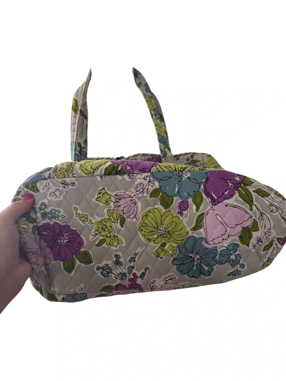 Vera Bradley Watercolor villager tote bag